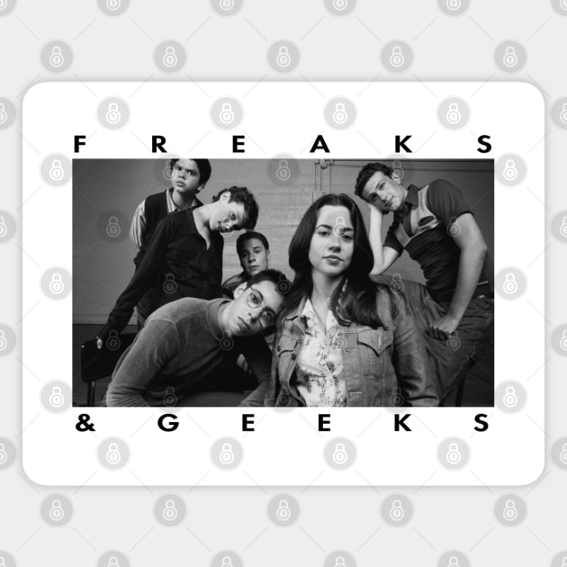 Freaks and Geeks Sticker by TheMarineBiologist